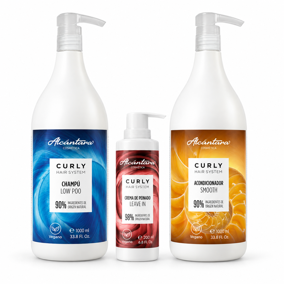 Alcántara - Curly Hair System - Pack Servicio Método Curly