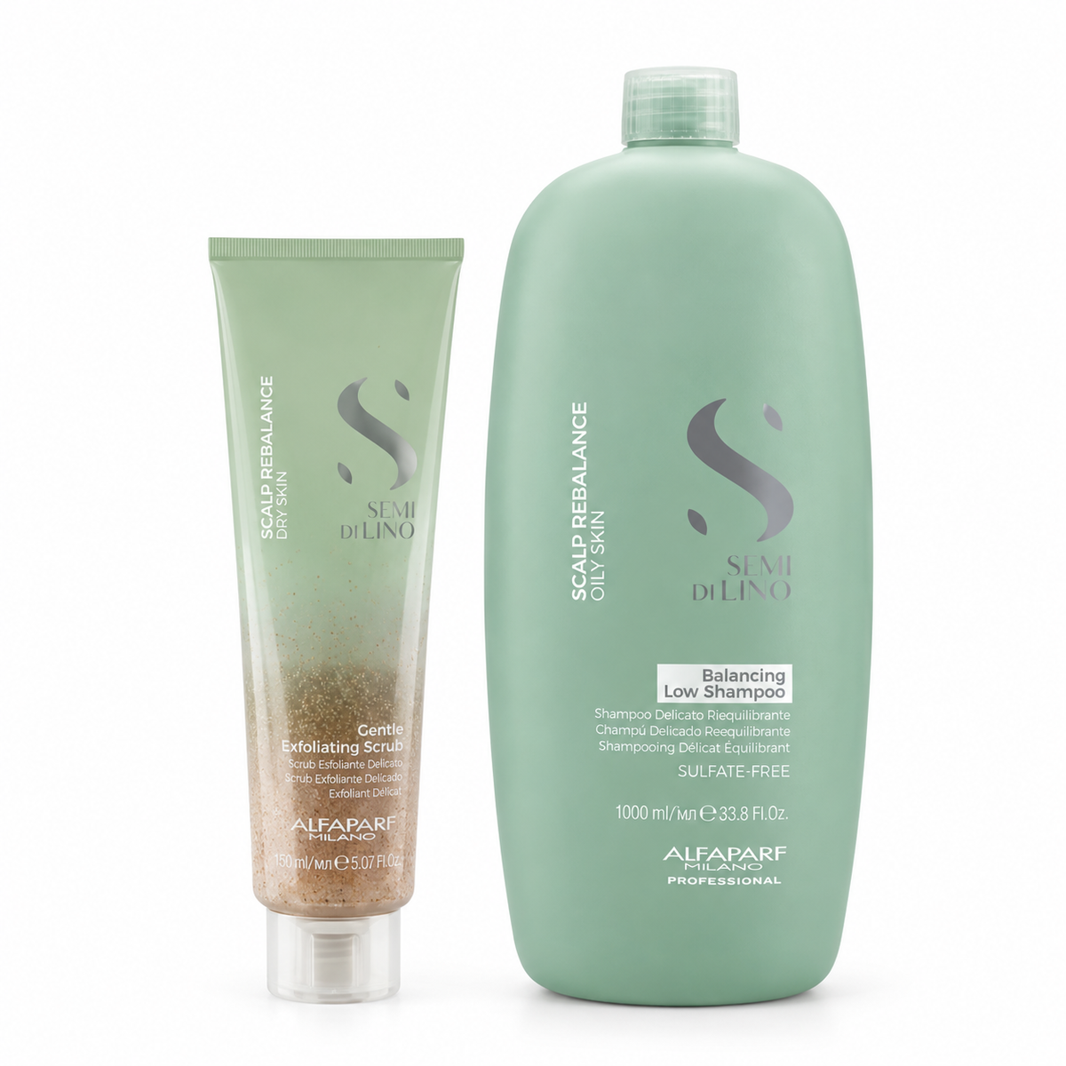 Alfaparf Milano - Scalp Rebalance - Pack Servicio Detox de Cuero Cabelludo Graso