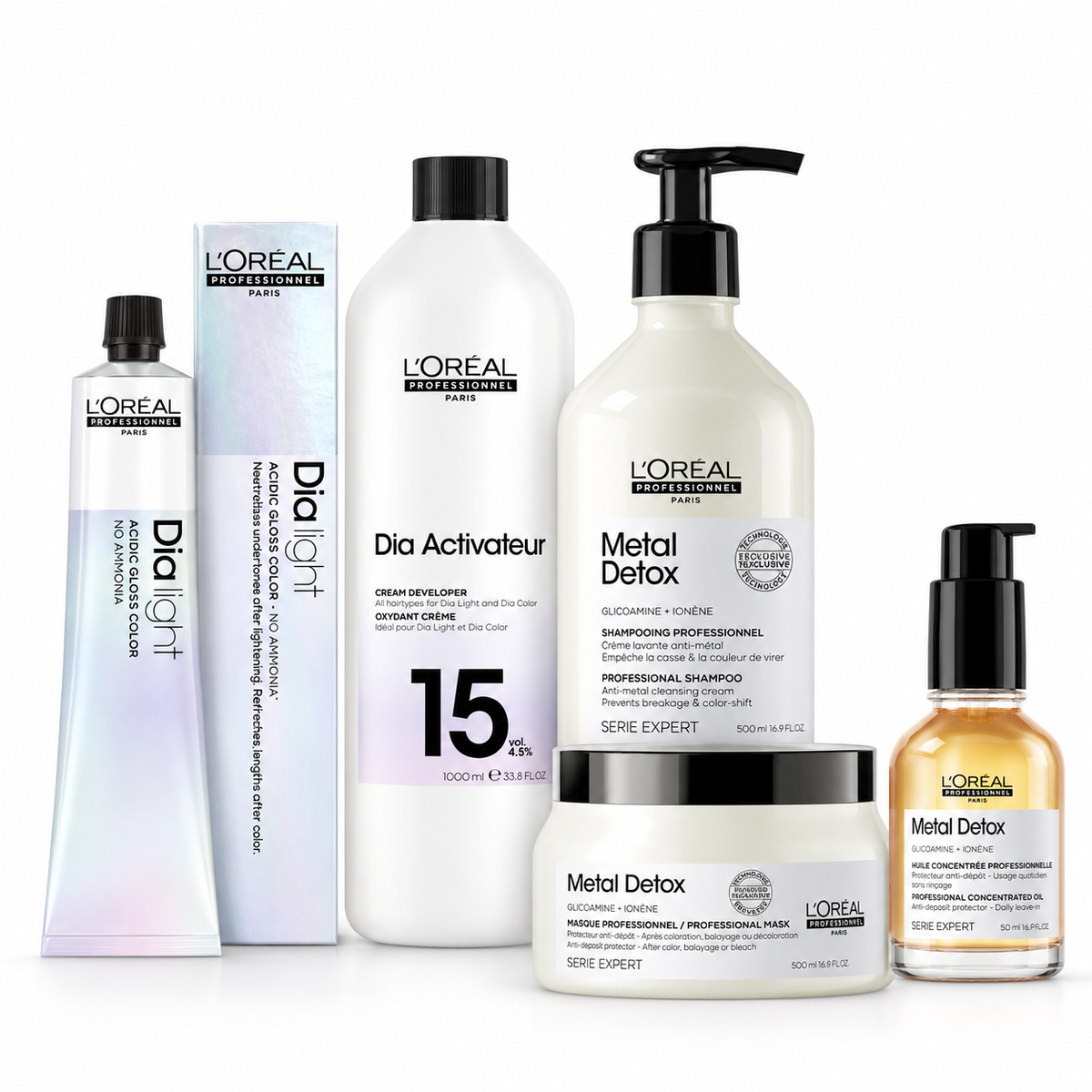 L’Oréal Professionnel - Dia Light - Pack Servicio Gloss Ácido de Alto Brillo