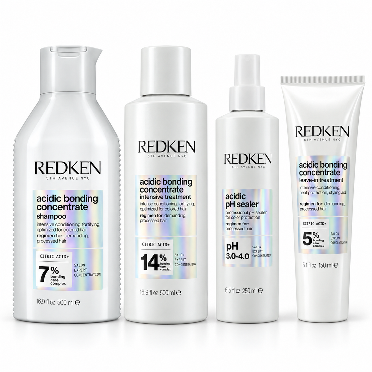 Redken - Acidic Bonding Concentrate - Pack Servicio Reparación Ácida Profesional